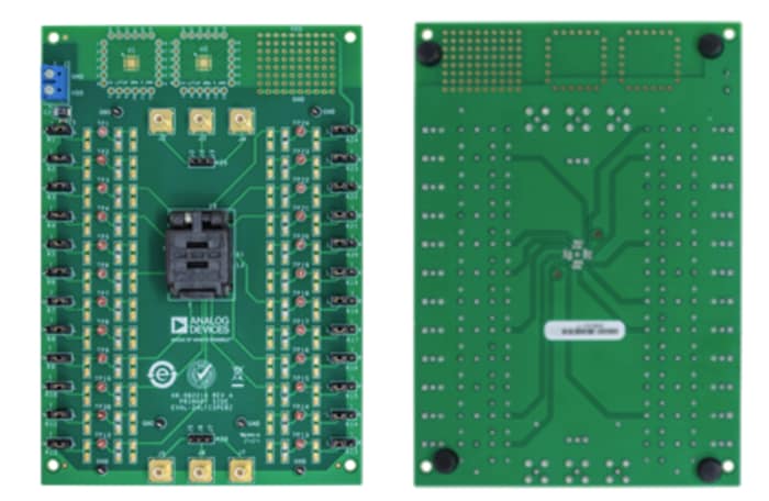 Plan mécanique - Analog Devices Inc. Carte d'évaluation EVAL-24LFCSP